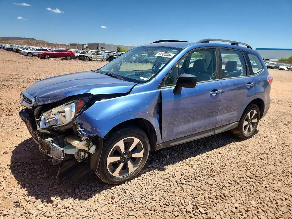 JF2SJABC1JH526239 Subaru Forester 2018 — повреждение Передняя часть, фото до ремонта