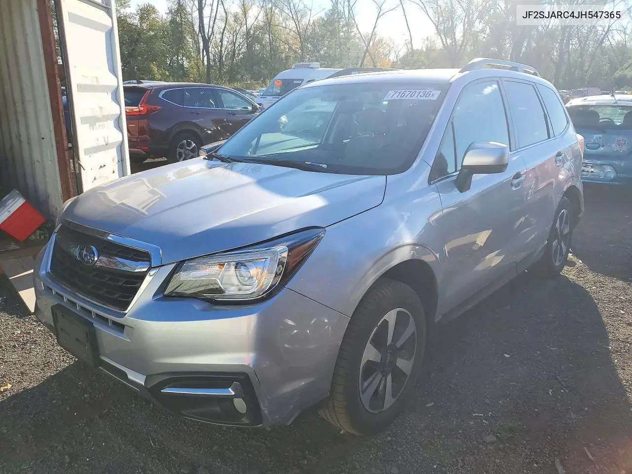 2018 Subaru Forester 2.5I Limited VIN JF2SJARC4JH547365 фото 1