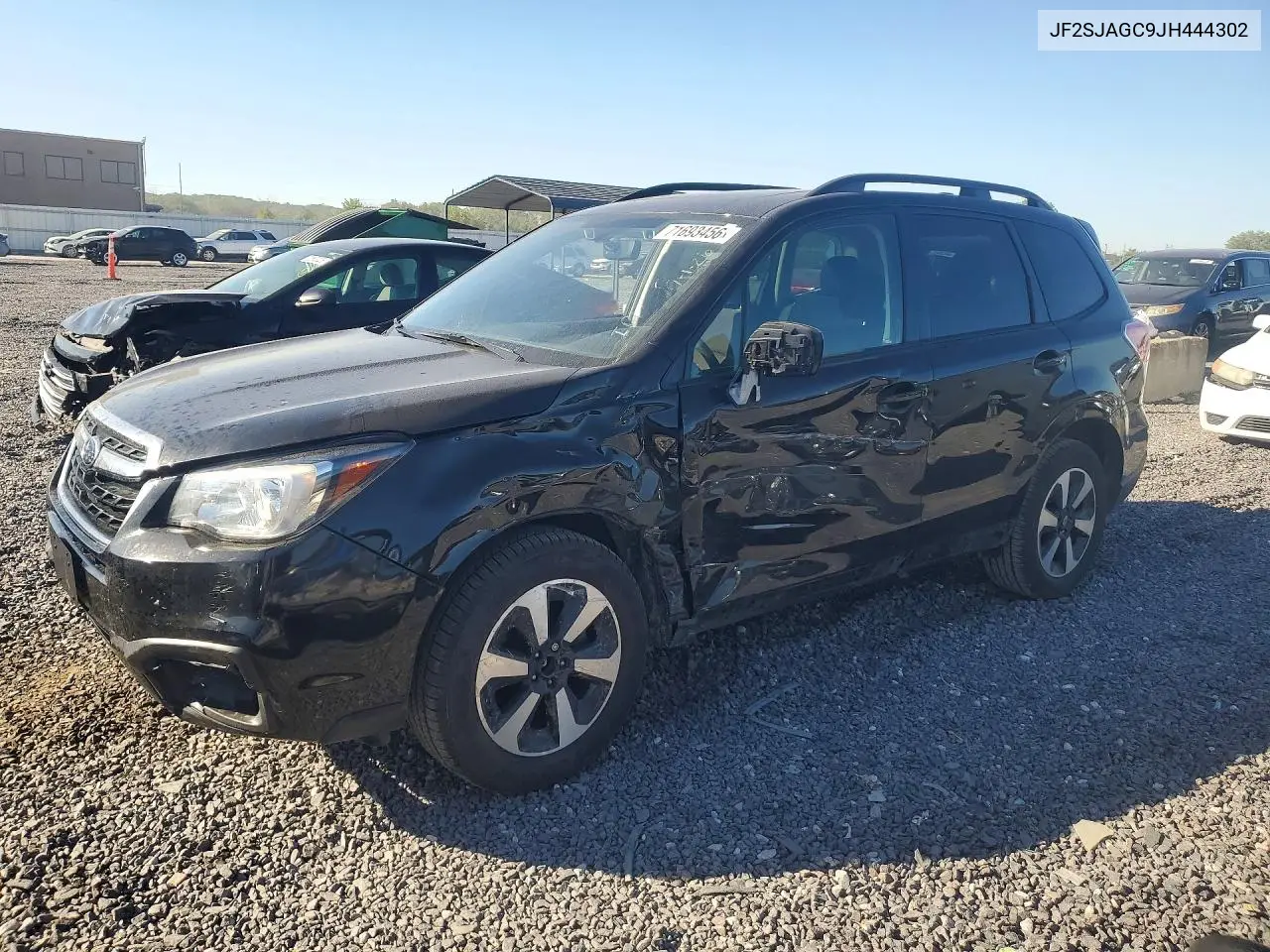 2018 Subaru Forester 2.5I Premium VIN JF2SJAGC9JH444302 фото 1