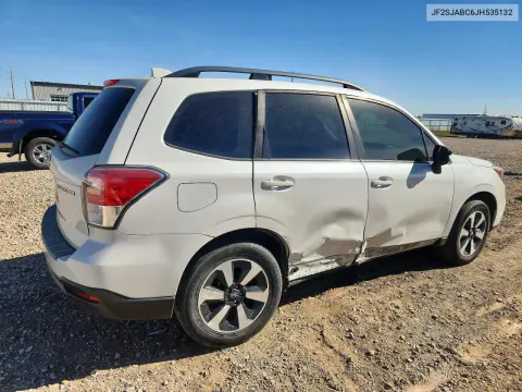 2018 Subaru Forester 2.5I VIN JF2SJABC6JH535132 фото 3