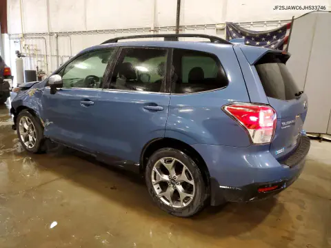 2018 Subaru Forester 2.5I Touring VIN JF2SJAWC6JH533746 фото 2