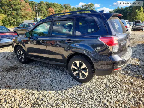2018 Subaru Forester 2.5I Premium VIN JF2SJAGCXJH501901 фото 2