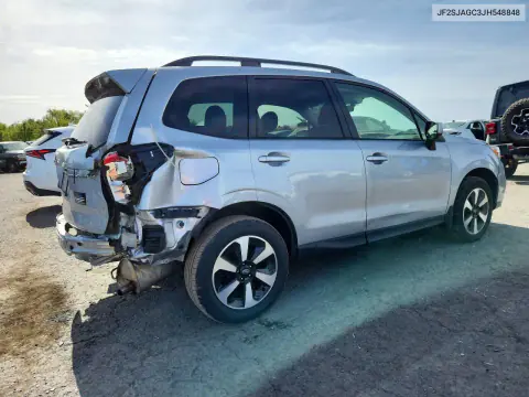 2018 Subaru Forester VIN JF2SJAGC3JH548848 фото 3