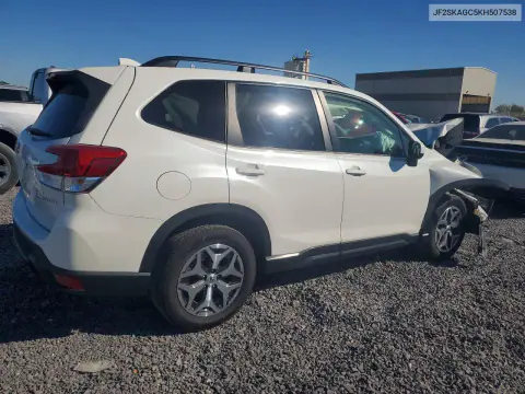 2019 Subaru Forester Premium VIN JF2SKAGC5KH507538 фото 3