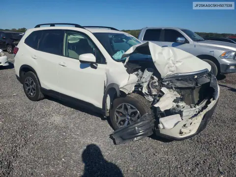 2019 Subaru Forester Premium VIN JF2SKAGC5KH507538 фото 4