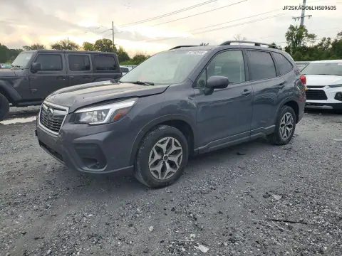 JF2SKAGC6LH589605 — 2020 Subaru Forester, Задняя часть, фото до ремонта
