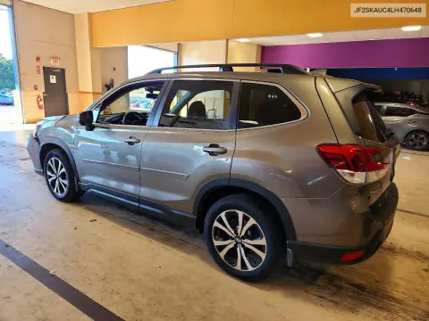 2020 Subaru Forester Limited VIN JF2SKAUC4LH470648 фото 2