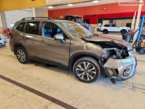 2020 Subaru Forester Limited VIN JF2SKAUC4LH470648 фото 4
