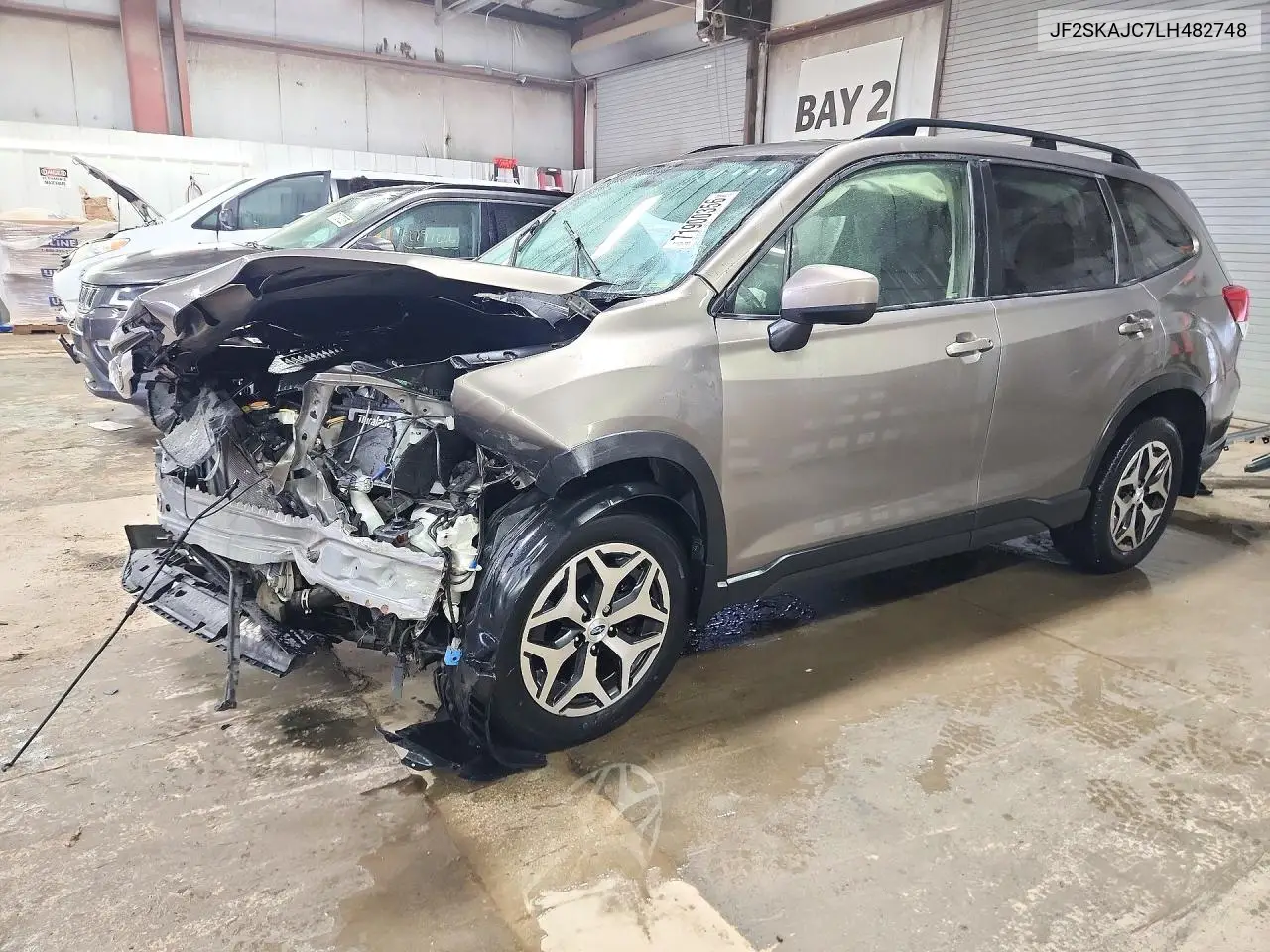 2020 Subaru Forester Premium VIN JF2SKAJC7LH482748 фото 1