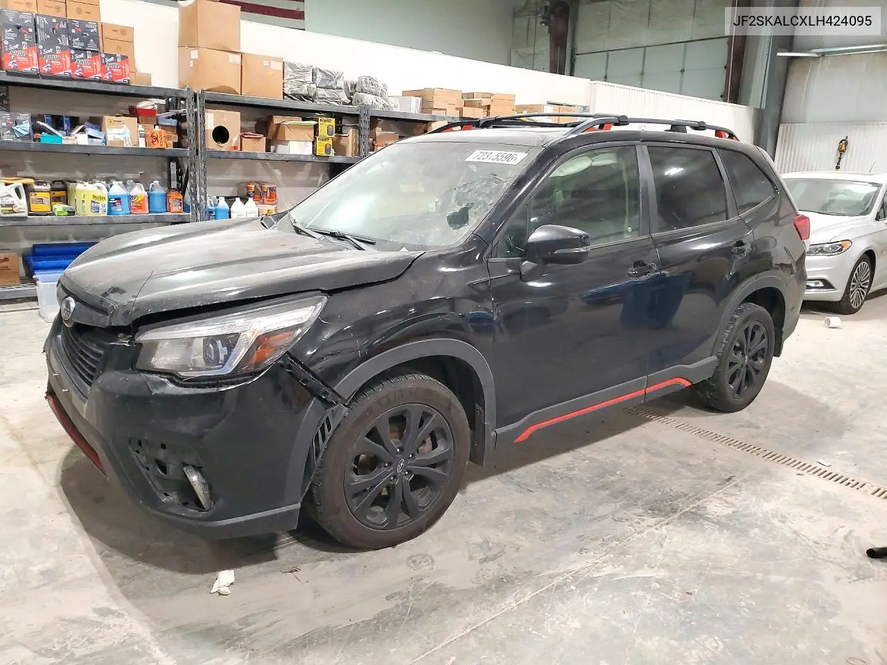 2020 Subaru Forester Sport VIN JF2SKALCXLH424095 фото 1