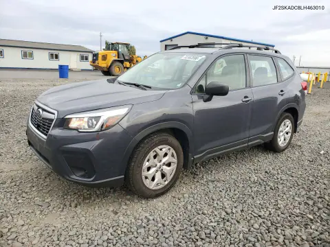 JF2SKADC8LH463010 — 2020 Subaru Forester, Передняя часть, фото до ремонта