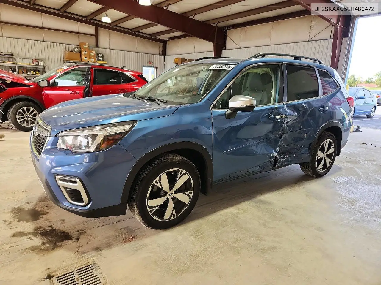 2020 Subaru Forester Touring VIN JF2SKAXC5LH480472 фото 1