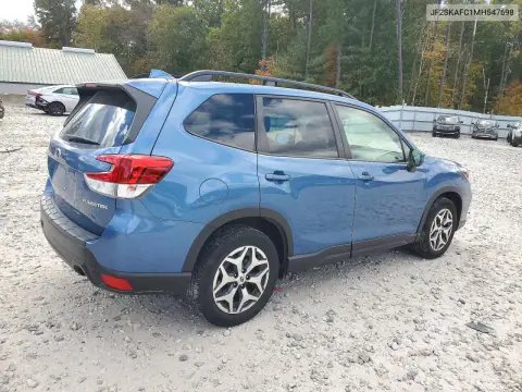 2021 Subaru Forester Premium VIN JF2SKAFC1MH547698 фото 3