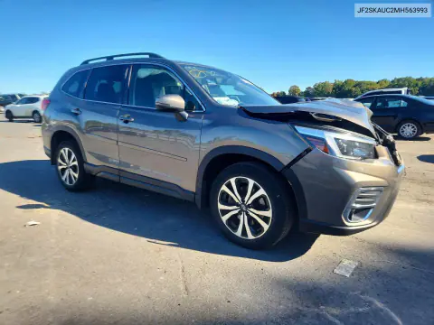 2021 Subaru Forester Limited VIN JF2SKAUC2MH563993 фото 4