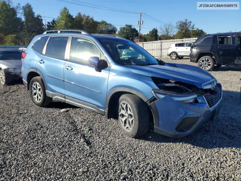 2021 Subaru Forester Premium VIN JF2SKAFC8MH588975 фото 4