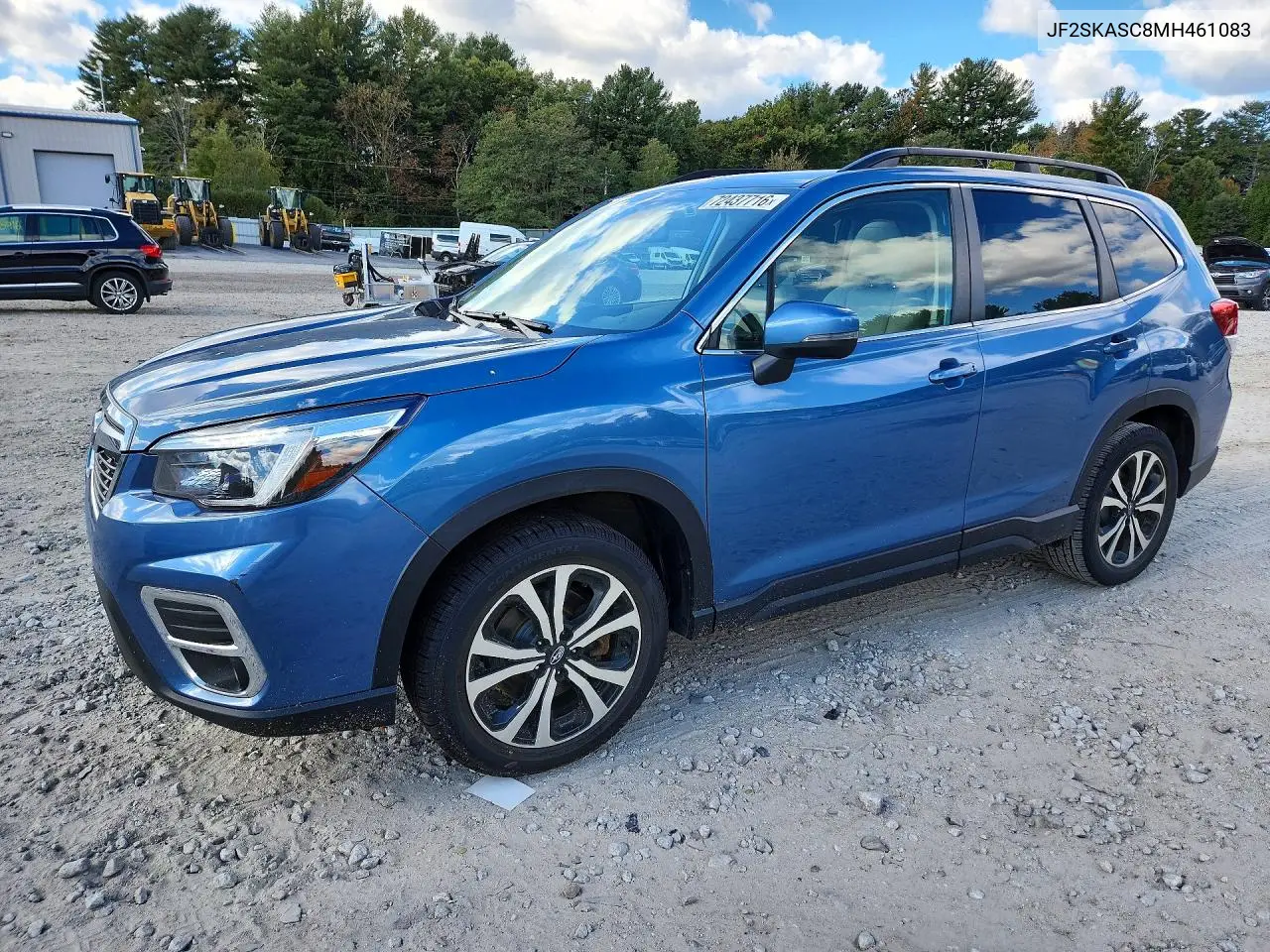 2021 Subaru Forester Limited VIN JF2SKASC8MH461083 фото 1