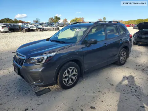JF2SKAFC2MH482165 — 2021 Subaru Forester, Подтопление, фото до ремонта