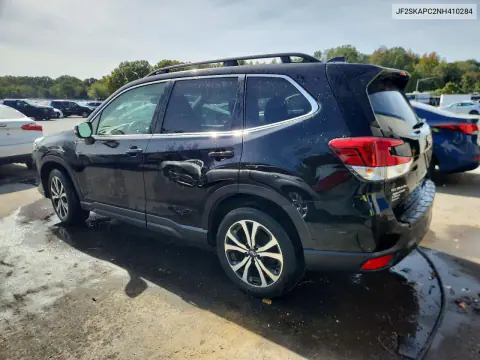 2022 Subaru Forester Limited VIN JF2SKAPC2NH410284 фото 2