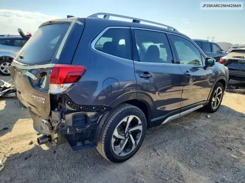 JF2SKARC2NH425669 — 2022 Subaru Forester, фото 3 с аукциона Copart, Задняя часть