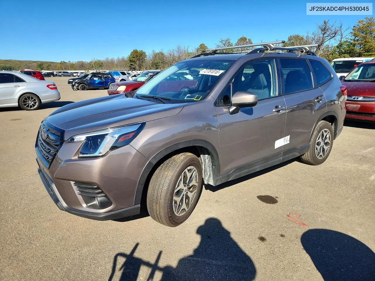 JF2SKADC4PH530045 Subaru Forester 2023 — повреждение Подтопление, фото до ремонта