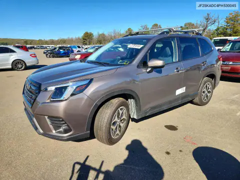 JF2SKADC4PH530045 — 2023 Subaru Forester, Подтопление, фото до ремонта