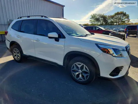 2024 Subaru Forester Premium VIN JF2SKACC2RH406067 фото 4