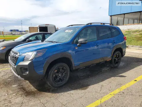 JF2SKAJC9RH527861 — 2024 Subaru Forester, Сторона, фото до ремонта