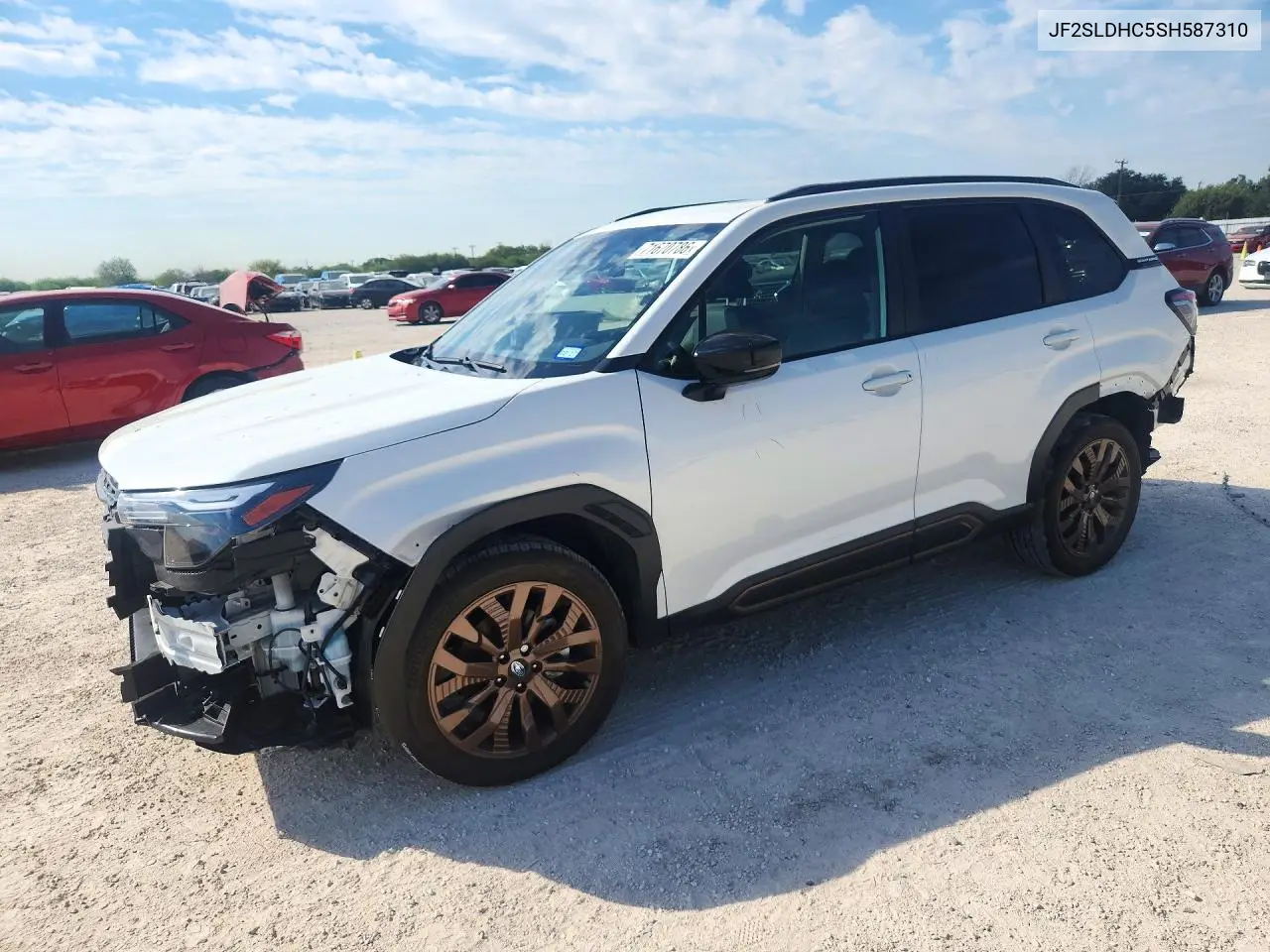2025 Subaru Forester Sport VIN JF2SLDHC5SH587310 фото 1