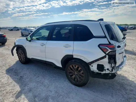 2025 Subaru Forester Sport VIN JF2SLDHC5SH587310 фото 2