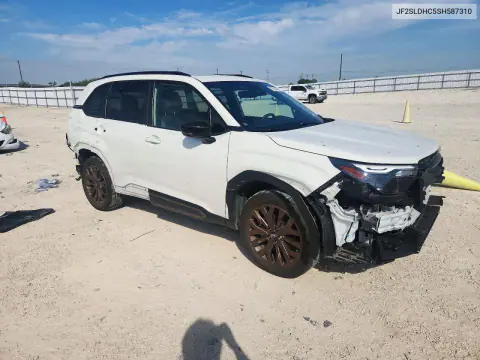 2025 Subaru Forester Sport VIN JF2SLDHC5SH587310 фото 4