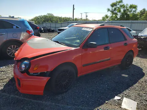 JF1GG68572H813875 — 2002 Subaru Impreza, Передняя часть (Front End), фото до ремонта