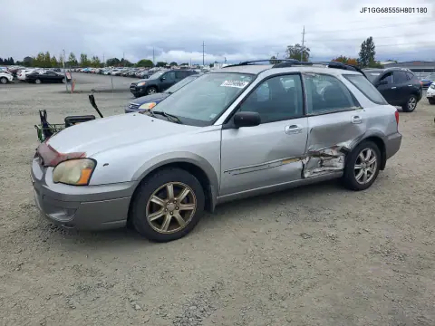 JF1GG68555H801180 — 2005 Subaru Impreza, Сторона, фото до ремонта