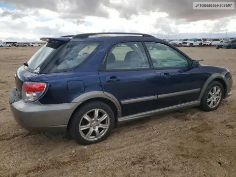 2006 Subaru Impreza Outback Sport VIN JF1GG68656H803697 фото 3
