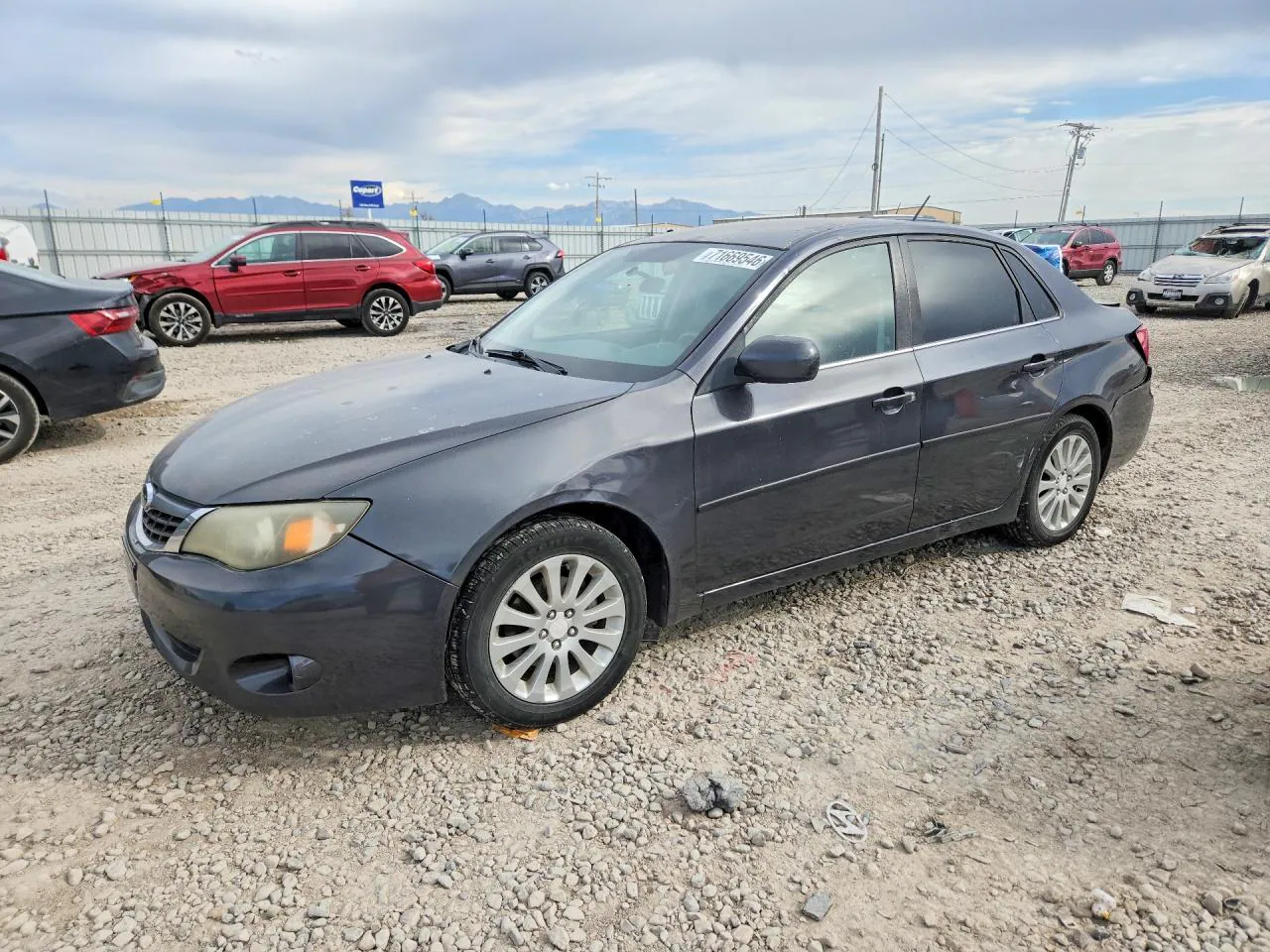 2008 Subaru Impreza 2.5I VIN JF1GE61618H514481 фото 1