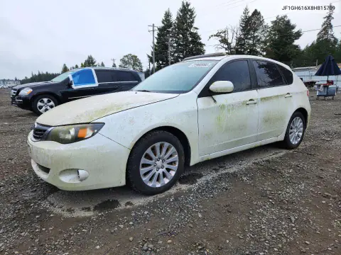 JF1GH616X8H815709 — 2008 Subaru Impreza, Механические повреждения, фото до ремонта