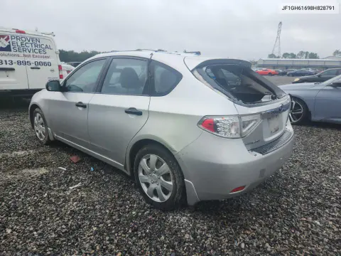 2008 Subaru Impreza VIN JF1GH61698H828791 фото 2