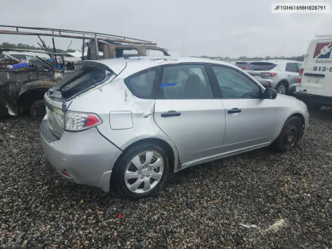 2008 Subaru Impreza VIN JF1GH61698H828791 фото 3