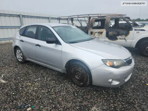 2008 Subaru Impreza VIN JF1GH61698H828791 фото 4