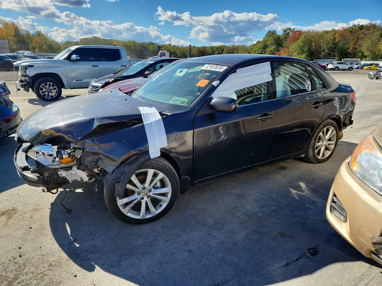 2008 Subaru Impreza 2.5I VIN JF1GE616X8H517721 фото 1