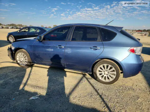 2010 Subaru Impreza VIN JF1GH6B67AH813498 фото 2