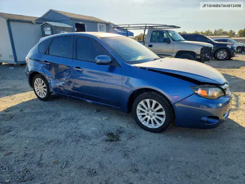 2010 Subaru Impreza VIN JF1GH6B67AH813498 фото 4