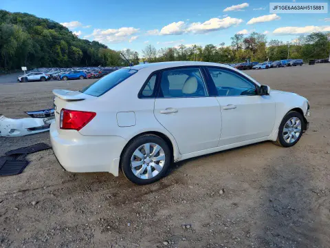 2010 Subaru Impreza 2.5I VIN JF1GE6A63AH515881 фото 3