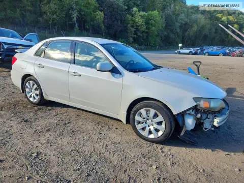 2010 Subaru Impreza 2.5I VIN JF1GE6A63AH515881 фото 4
