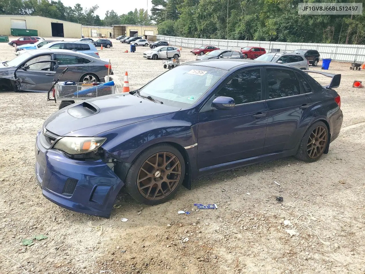 2011 Subaru Imprza Wrx VIN JF1GV8J66BL512497 фото 1