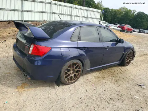 2011 Subaru Imprza Wrx VIN JF1GV8J66BL512497 фото 3