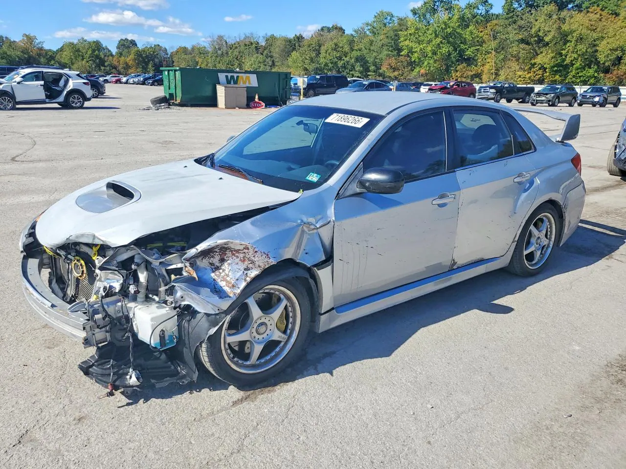 2011 Subaru Impreza Wrx Sti VIN JF1GV8J63BL523716 фото 1