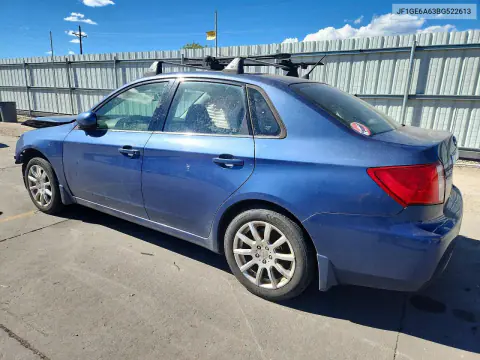 2011 Subaru Impreza 2.5I VIN JF1GE6A63BG522613 фото 2