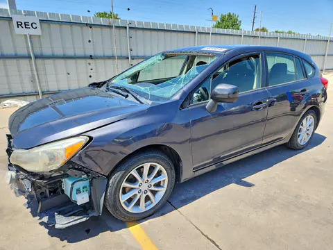 JF1GPAC6XCH206096 — 2012 Subaru Impreza, Передняя часть (Front End), фото до ремонта