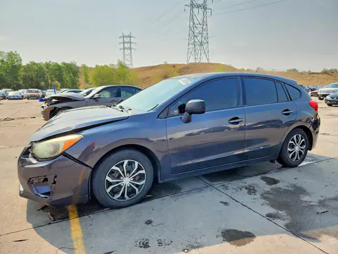 JF1GPAA62CH212493 — 2012 Subaru Impreza, Передняя часть (Front End), фото до ремонта