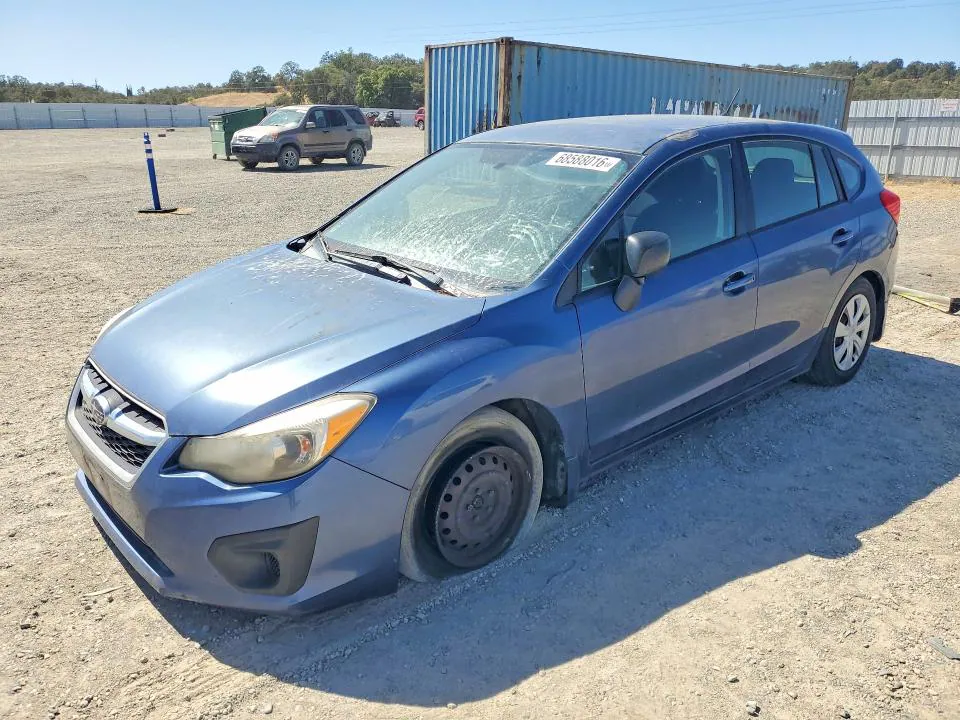 2012 SUBARU IMPREZA VIN JF1GPAA64CH207134 фото 1